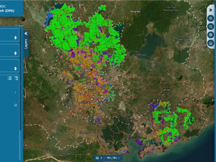 Link tra cứu quy hoạch TP HCM sau sáp nhập